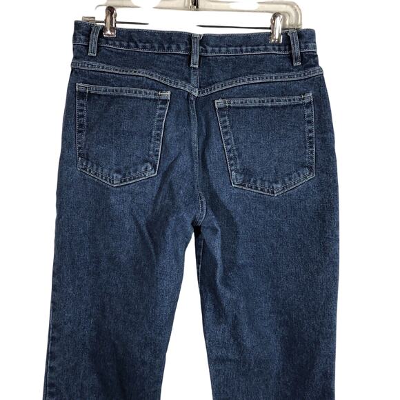 Vintage Flower Cut Out Flare Blue Jeans Y2K No Boundaries Juniors 11 100% Cotton - Picture 8 of 11